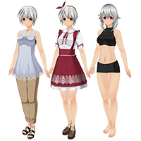 可愛女孩風格服飾組