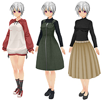 3D定製女僕2 約會服飾組 冬季 2019