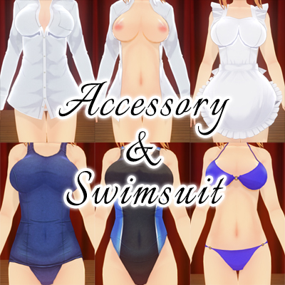 CM3D2 飾品 & 泳裝服飾組