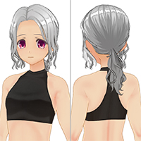 波浪髮型組