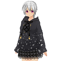 星星連帽上衣服飾組
