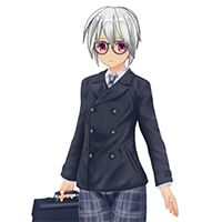 校園雙排扣大衣服飾組