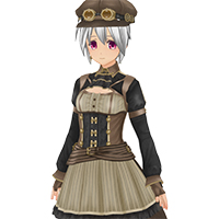 機械鐘龐克服飾組
