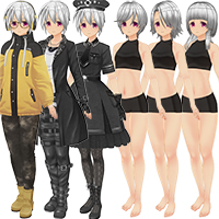 都會龐克蘿莉塔服飾組