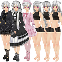 甜美修女連帽外套服飾組