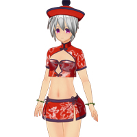 性感迷你中國風服飾組