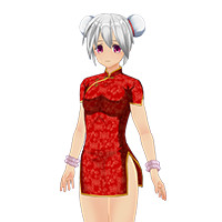 簡約旗袍服飾組