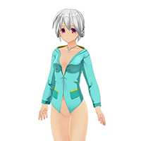 裸體連帽外套服飾組