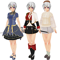 騎士&女孩服飾組