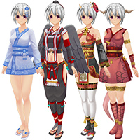 可愛妖怪服飾組