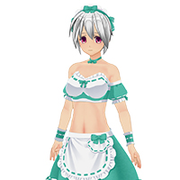 性感夢幻咖啡店服飾組