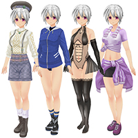女僕有氧運動服飾組
