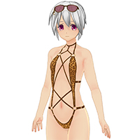 綁繩泳裝服飾組