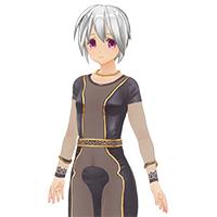 中間透明洋裝服飾組