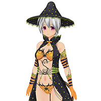古文物女巫服飾組
