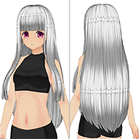 撫子少女風格髮型組