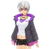 小惡魔長版外套服飾組