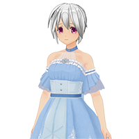 可愛雪花禮服服飾組