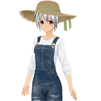 鄉村連身吊帶褲服飾組
